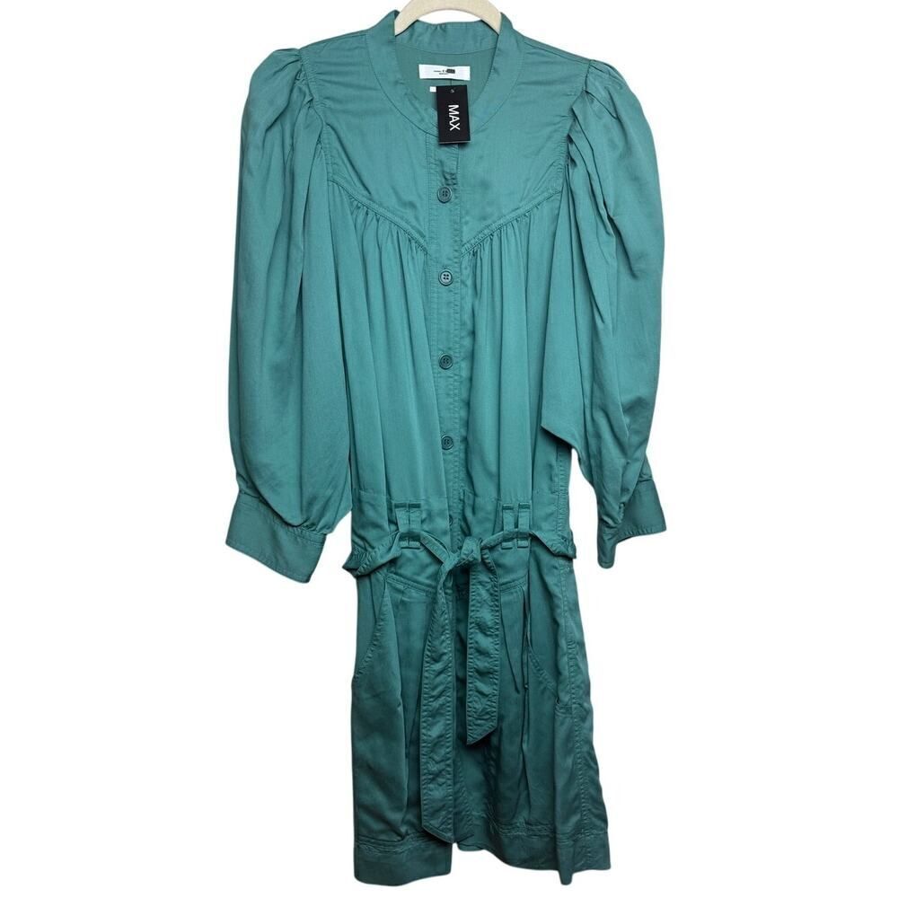 Isabel Etoile Marant Samira Dress in Celadon NWT Sz. 36 (US 4) - Picture 3 of 7